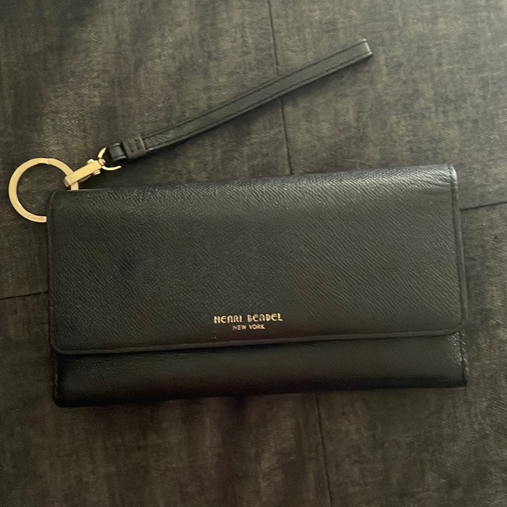 Henri Bendel Uptown Wallet Wristlet EUC